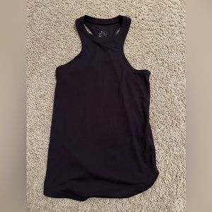 Black Nike high neck tank top